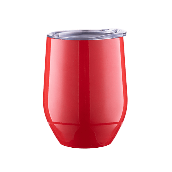 Custom 12oz insulated cup with personalized name or design printed on the exterior