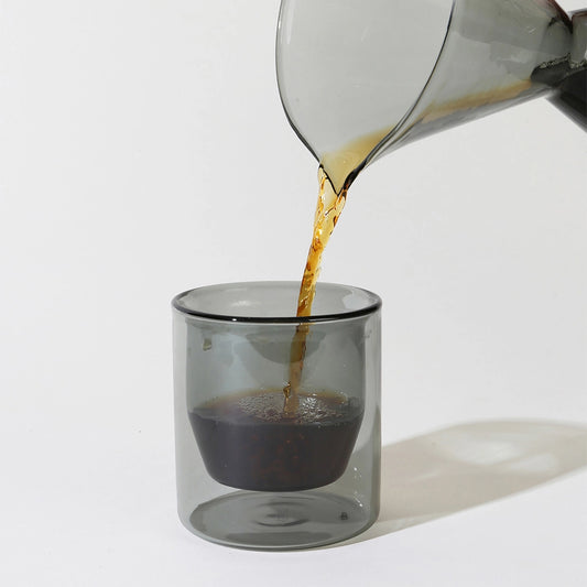 YIELD 6oz Double-Wall Glass (Grey)