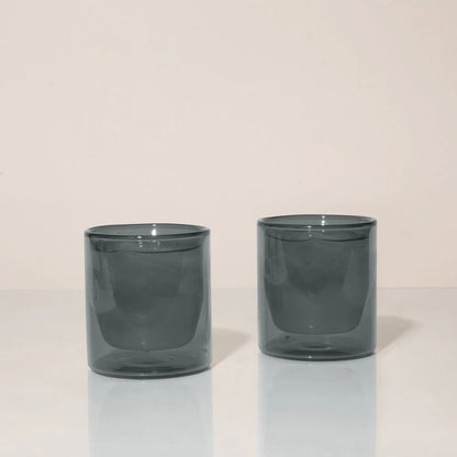 YIELD 6oz Double-Wall Glass (Grey)